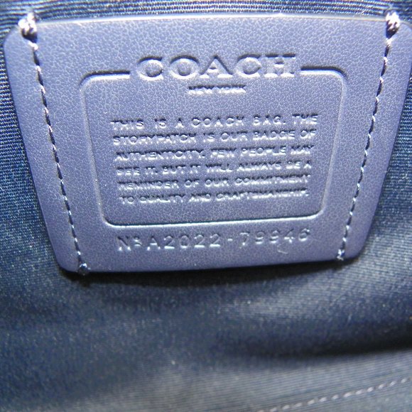 NWOT BABY BLUE COACH CROSSBODY - Picture 7 of 8